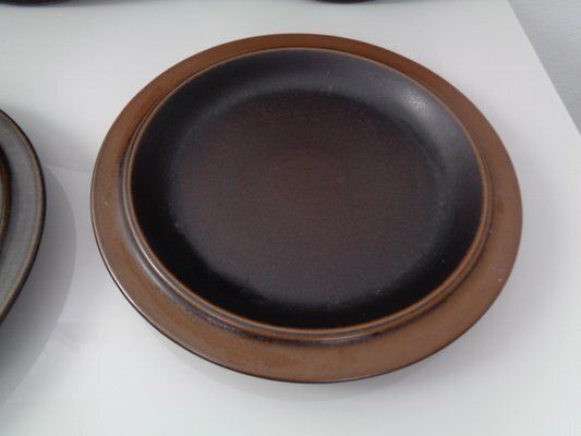 photo for sale Large Russian Plates By Ulla Procope For Arabia, Set Of 6, Finland, 1960s , Set Of 6