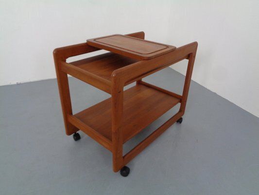 Large Teak Bar Cart From Tarm Stole Møbelfabrik, Denmark, 1960s photo furniture