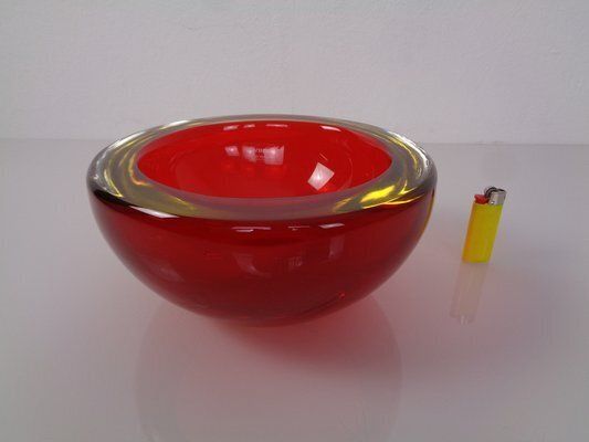Large Formia Vetri Murano Bowl From Mian Giulano, Italy, 1960s photo 787.0