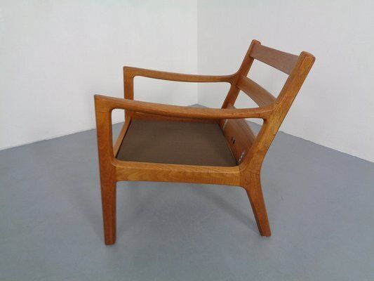 photo vintage Danish Teak Senator Armchair By Ole Wanscher For Poul Jeppesen, 1960s