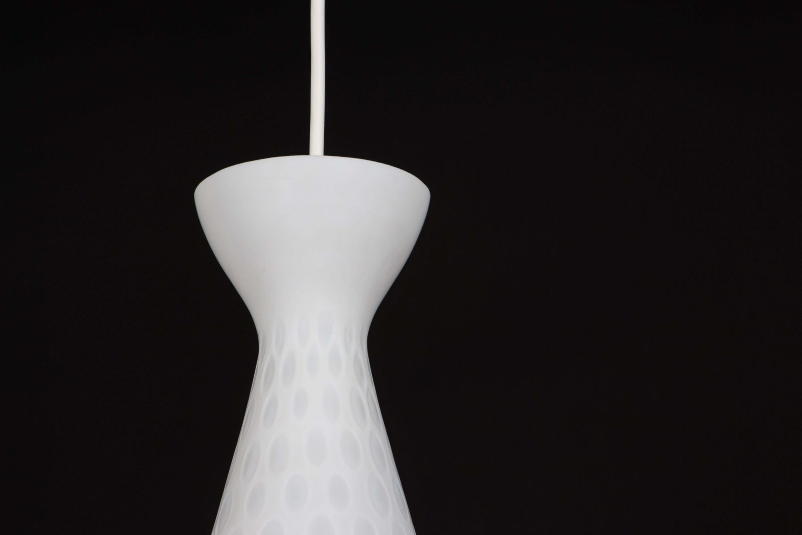 1 Of 2 Petite Pendant Lights By Gangkofner, Peill & Putzler, Germany, 1950s photo for sale