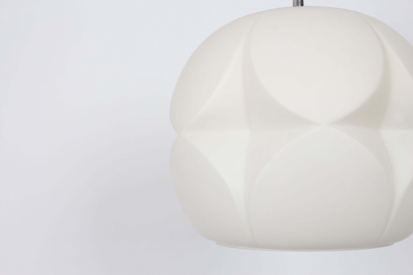 1 Of 9 Opal Glass Pendant Lights By Peill & Putzler, Germany, 1970s photo buy