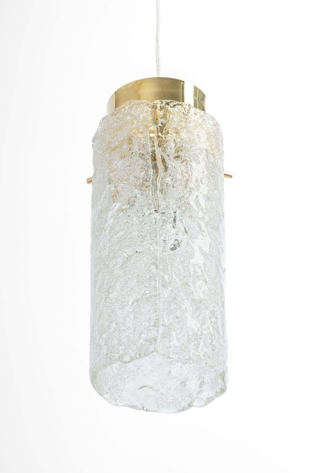 1 Of 2 Petite Murano Pendant Lights By Hillebrand, 1960s photo buy