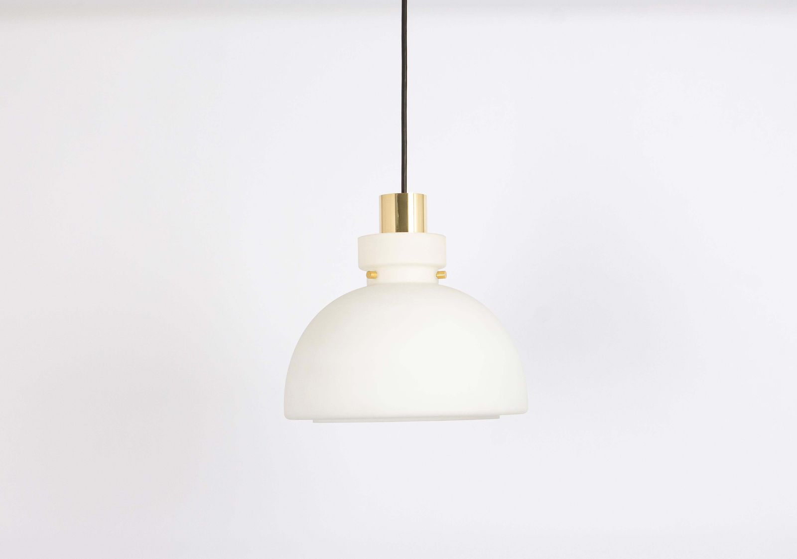 1 Of 3 Stunning Opal Glass Pendants By Limburg, Germany, 1970s photo 688.0