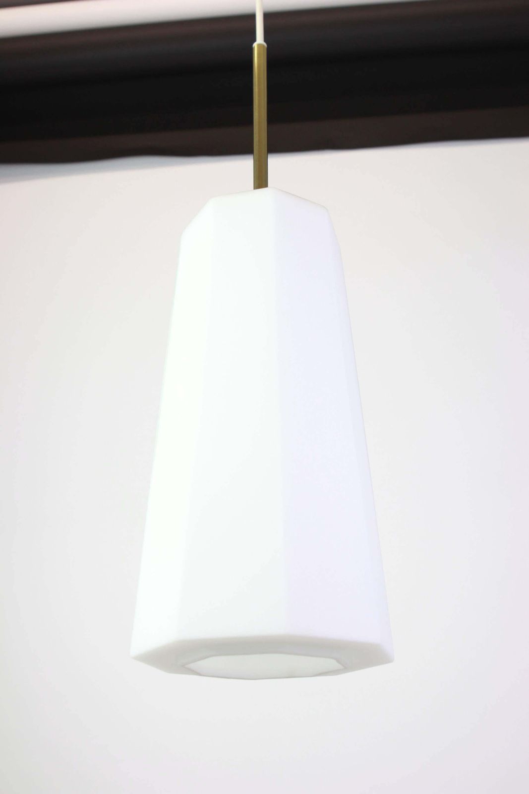 1 Of 2 Stunning Opal Glass Pendants By Limburg, Germany, 1970s photo buy