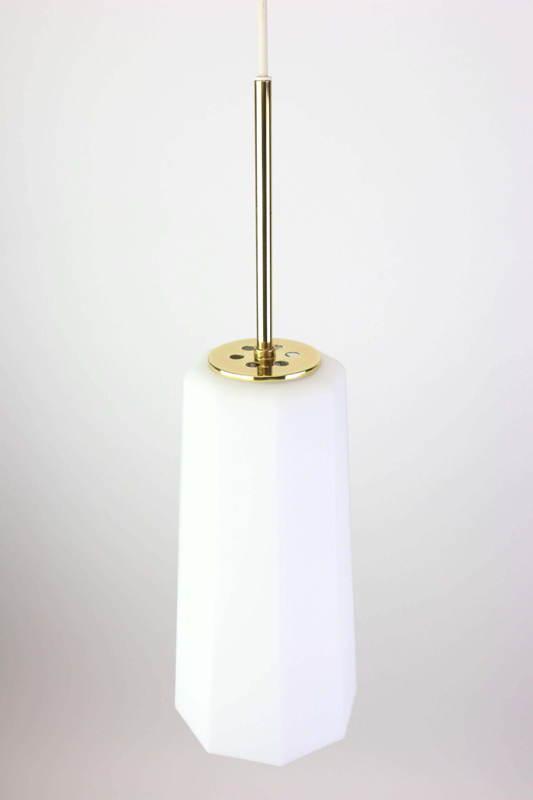 1 Of 10 Stunning Opal Glass Pendants By Limburg, Germany, 1970s photo vinterior