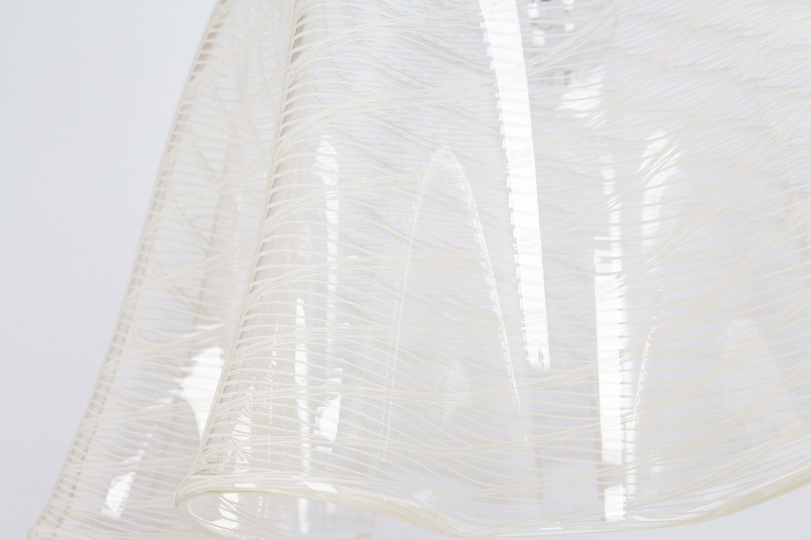 photo furniture 1 Of 2 Large Pendant Light By Kalmar Fazzoletto, Austria, 1970s