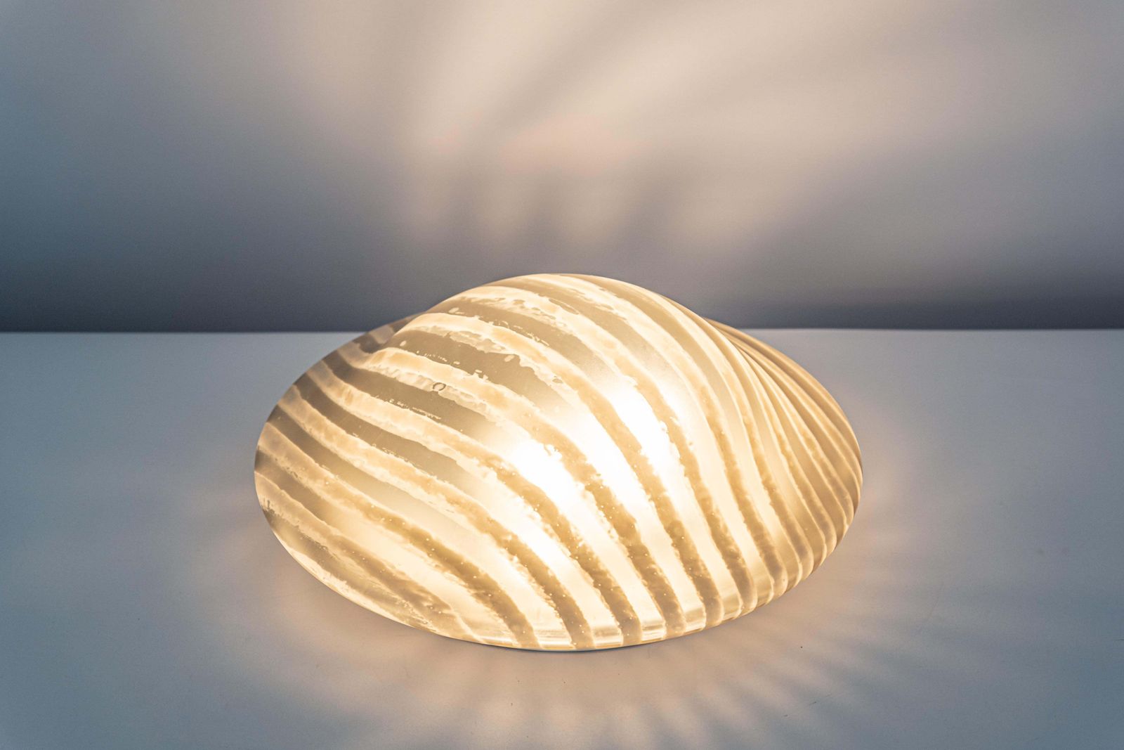 photo for sale 1 Of 2 Stunning Glass Flushmount By Peill & Putzler, Germany, 1970s