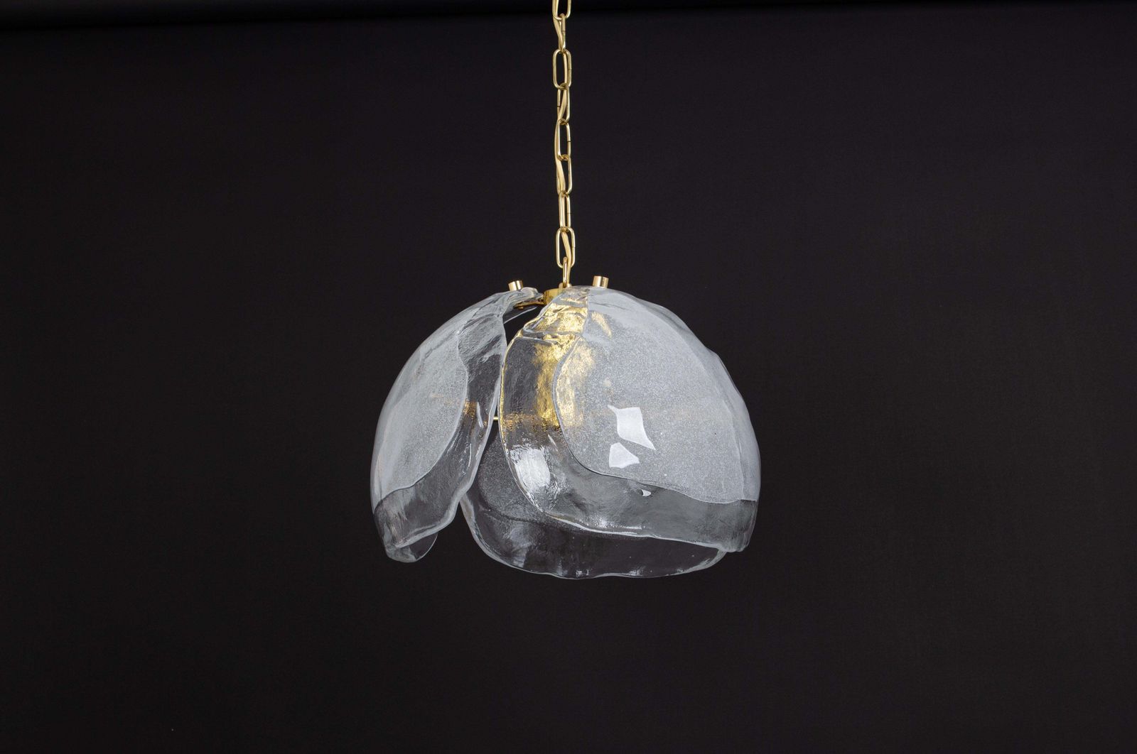 Lighting 1 Of 2 Murano Glass Chandelier Designed By Kaiser, Germany, 1960s photo