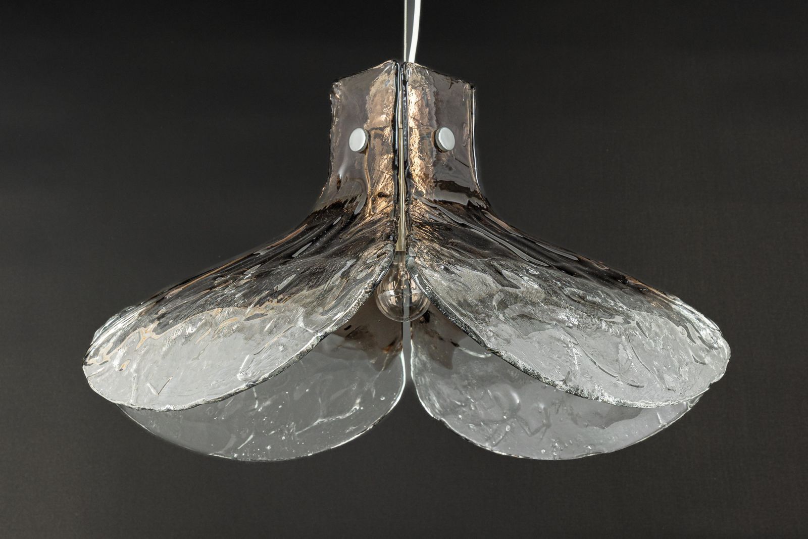 1 Of 2 Murano Glass Chandelier Designed By Carlo Nason For Kalmar, Germany, 60s photo 1977.0