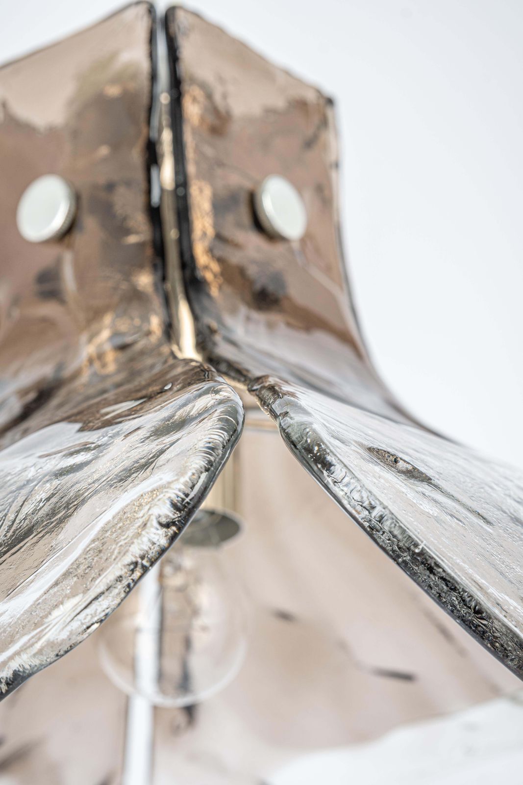 photo for sale 1 Of 2 Murano Glass Chandelier Designed By Carlo Nason For Kalmar, Germany, 60s