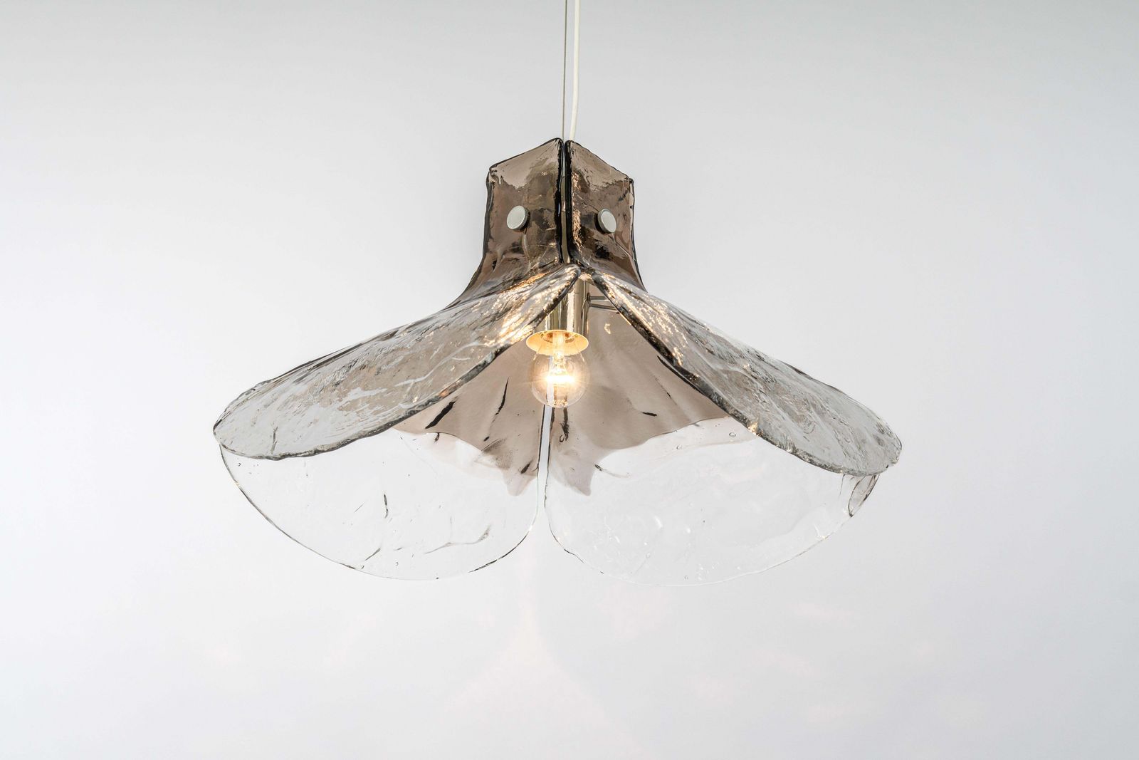 photo vintage 1 Of 2 Murano Glass Chandelier Designed By Carlo Nason For Kalmar, Germany, 60s