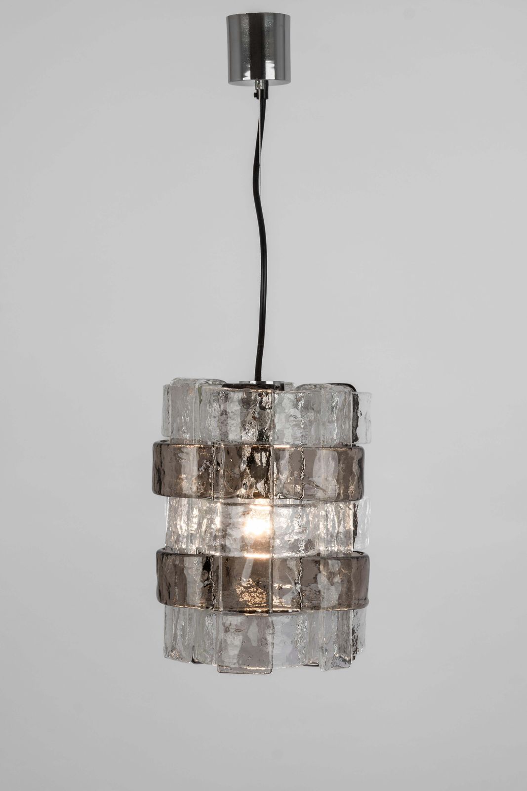 1 Of 2 Murano Glass Pendant Lights Designed By Carlo Nason For Mazzega, 1970s photo buy