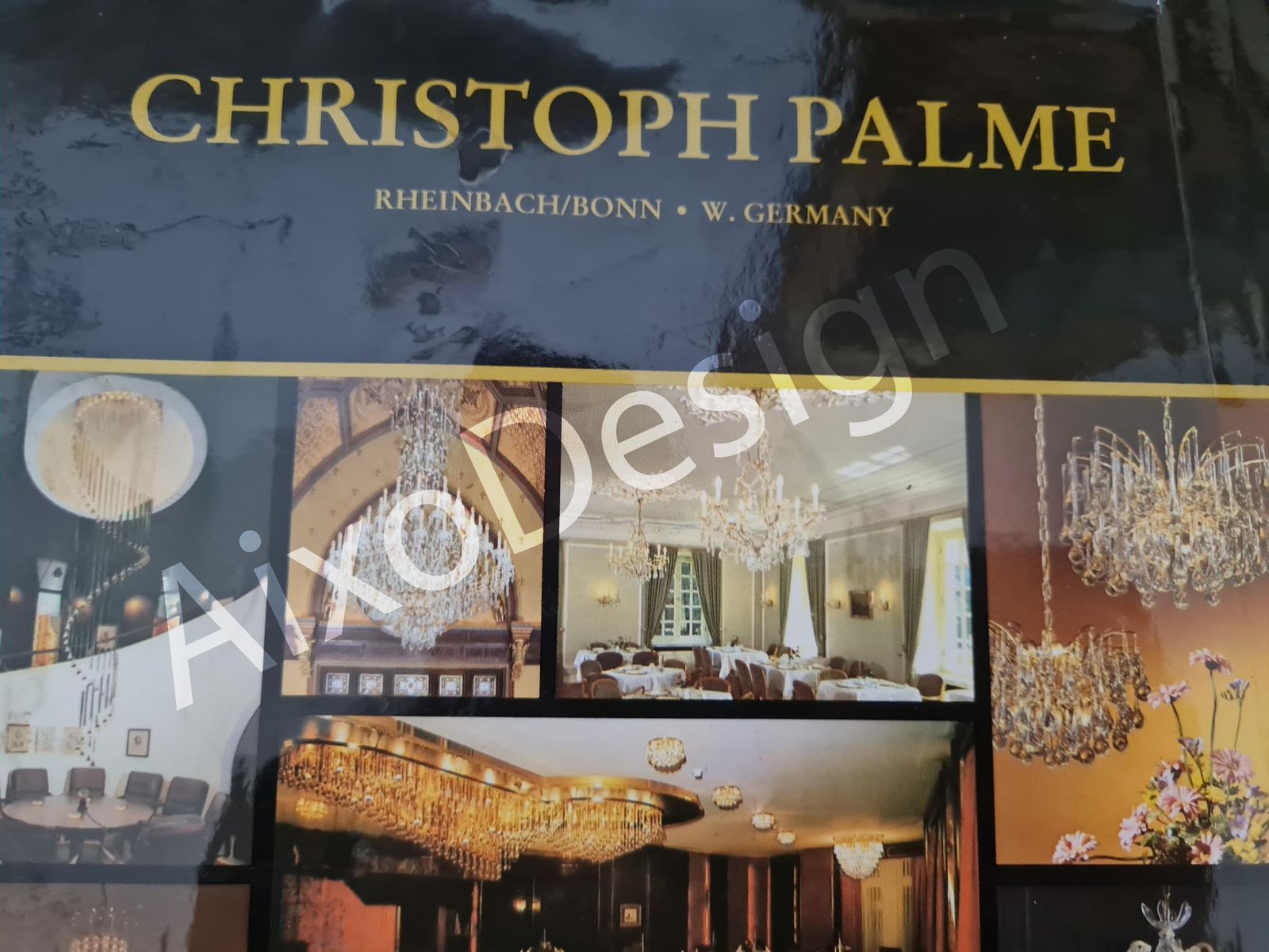 photo furniture Large Murano Glass Tear Drop Chandelier, Christoph Palme, Germany, 1970s