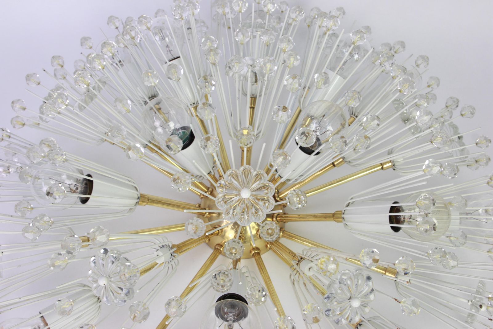 1 Of 3 Starburst Brass Chandelier By Emil Stejnar, Austria, 1960s photo 2321.0