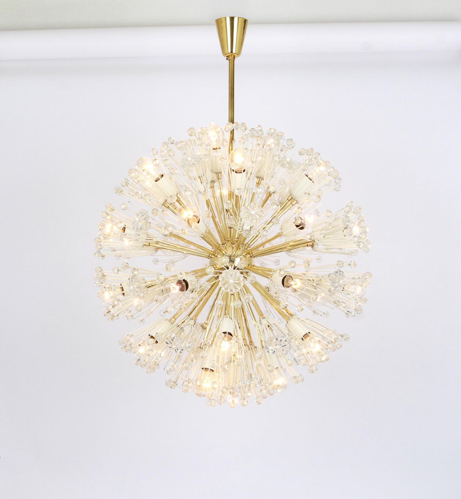 Huge Starburst Brass Chandelier By Emil Stejnar, Austria, 1960s photo furniture