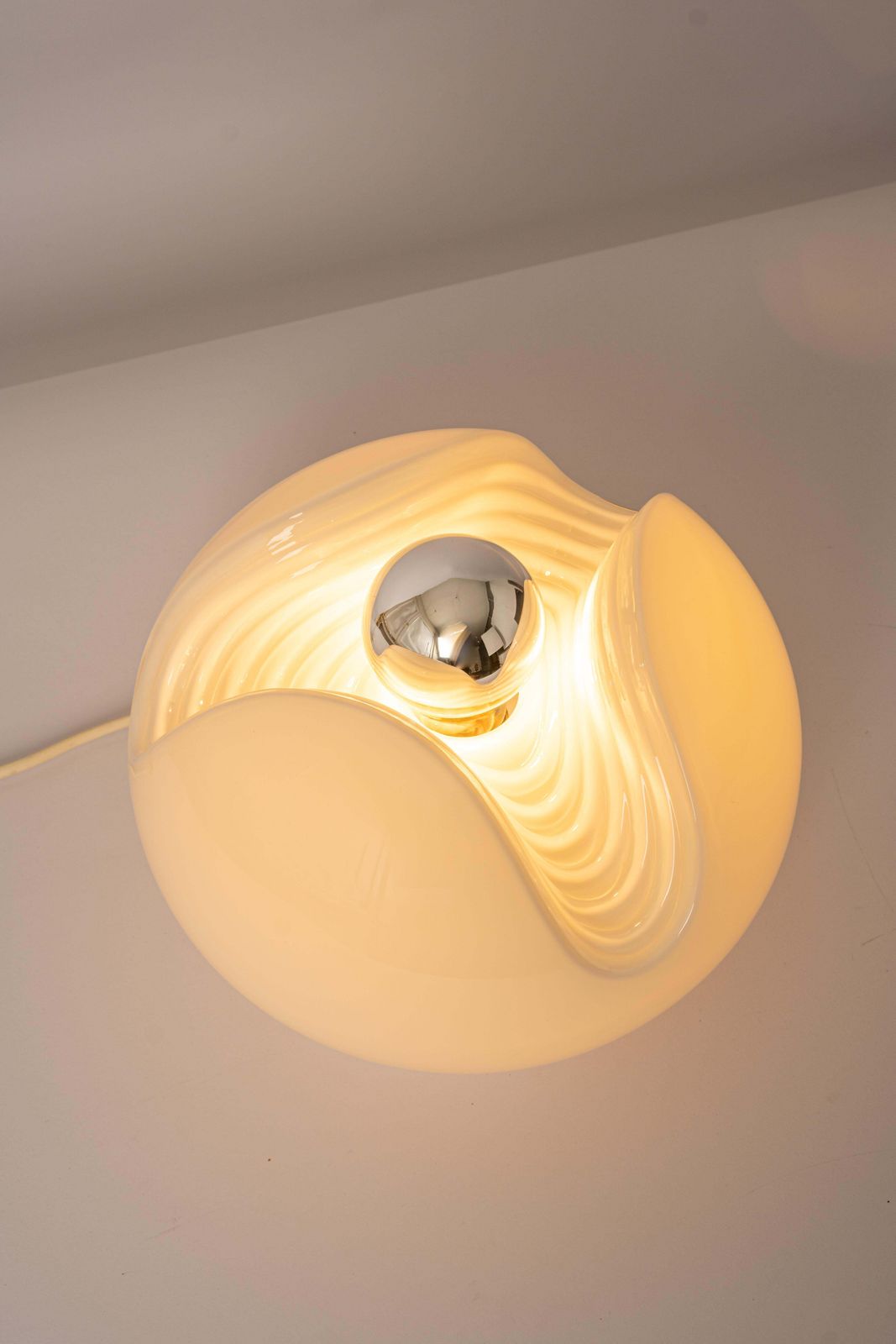 photo furniture 1 Of 2 Petite Glass Table Light By Koch & Lowy For Peill & Putzler, Germany, 70s