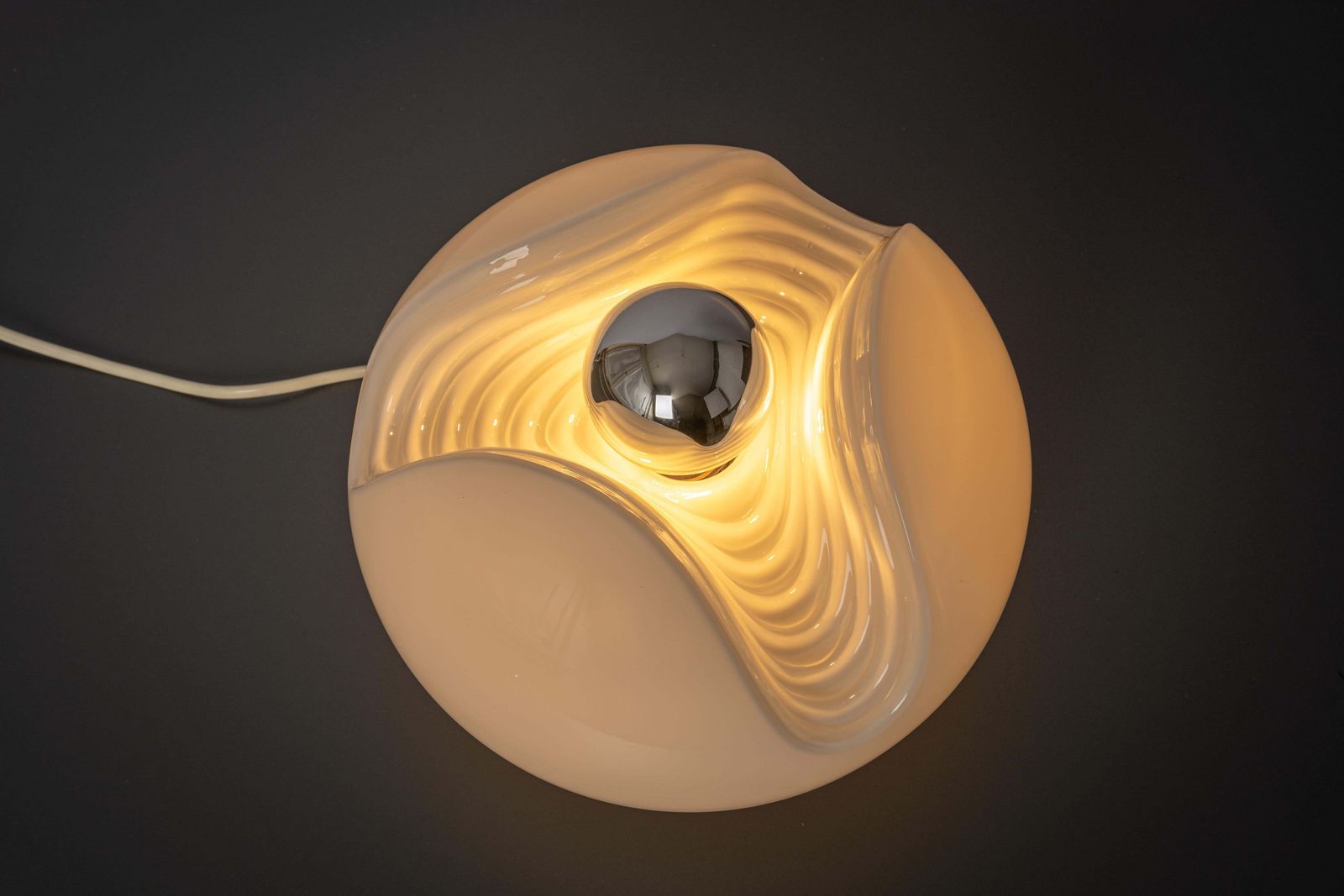 photo buy 1 Of 2 Petite Glass Table Light By Koch & Lowy For Peill & Putzler, Germany, 70s