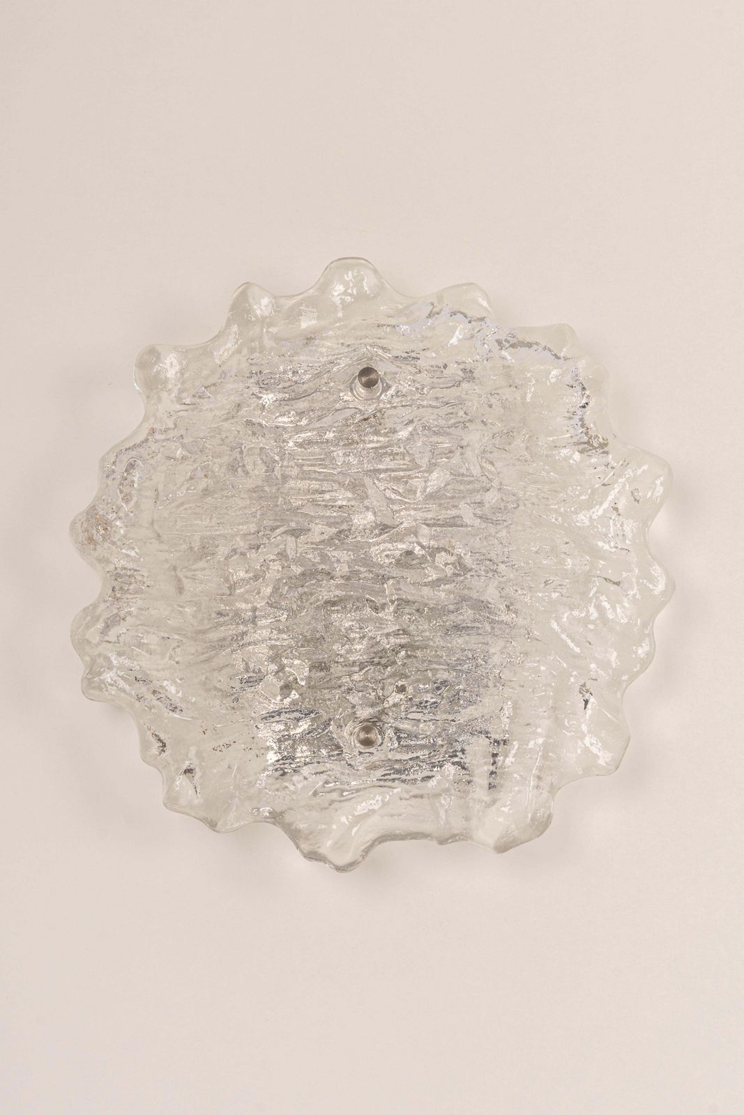 1 Of 2 Exclusive Sputnik Crystal Glass Wall Sconce By Peill & Putzler, Germany photo 602.0