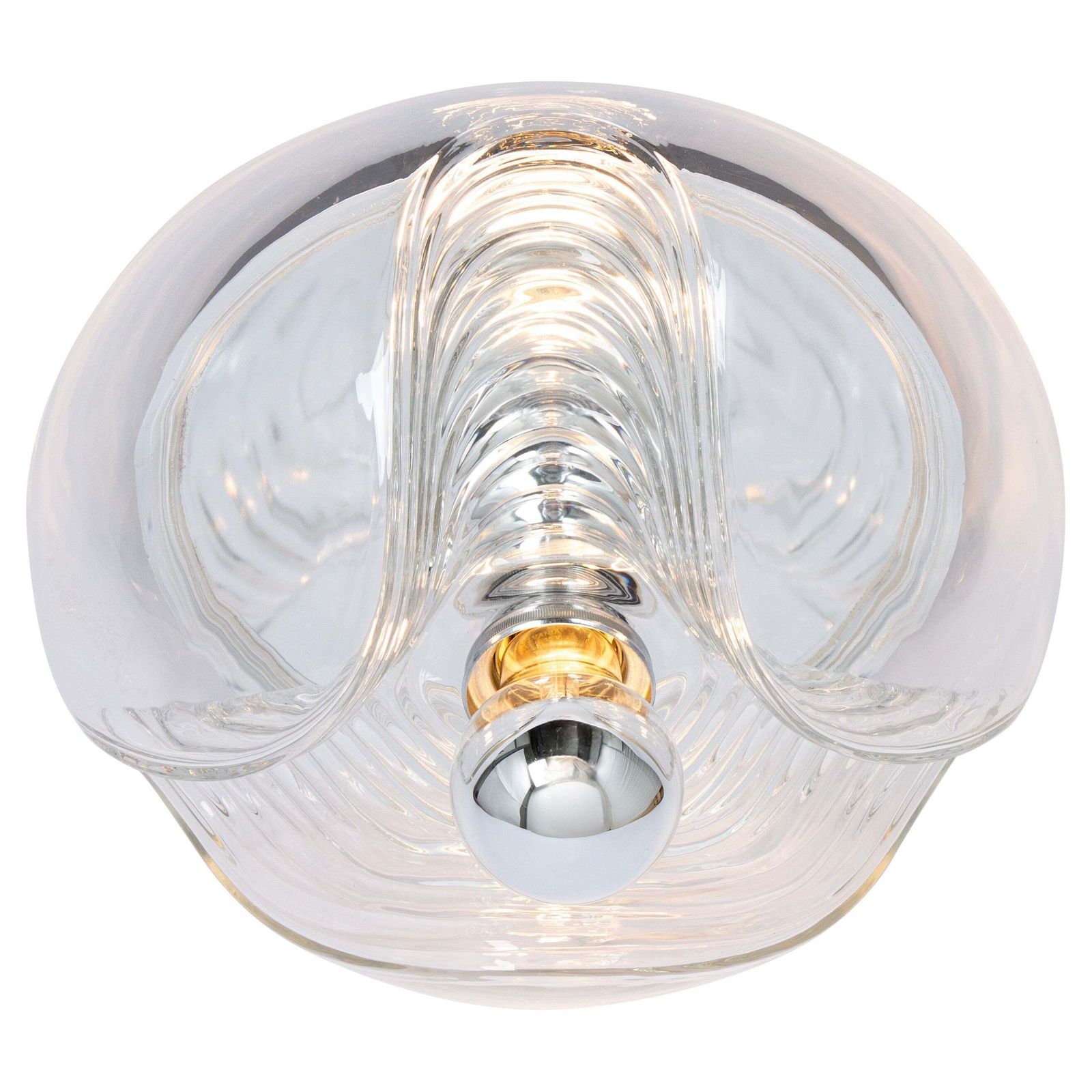 1 Of 8 Large Wall Light Sconce Koch & Lowy By Peill & Putzler, Germany, 1970s