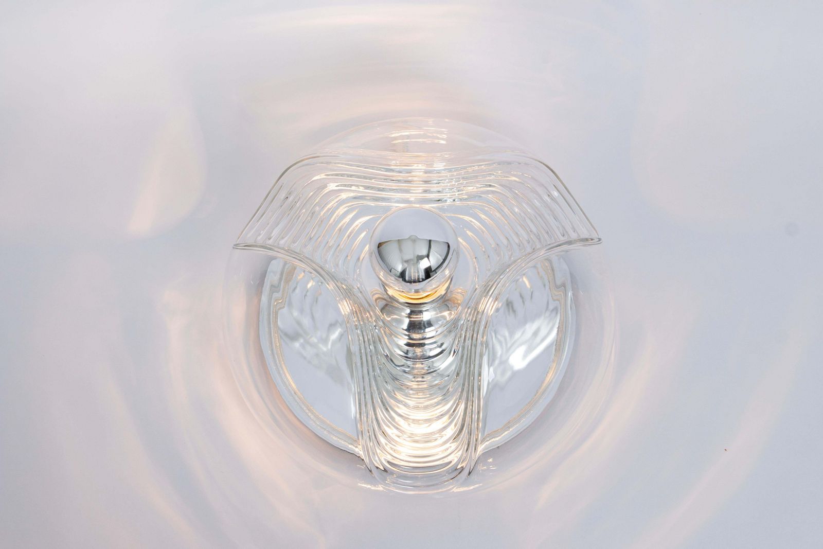 1 Of 8 Large Wall Light Sconce Koch & Lowy By Peill & Putzler, Germany, 1970s photo 774.0