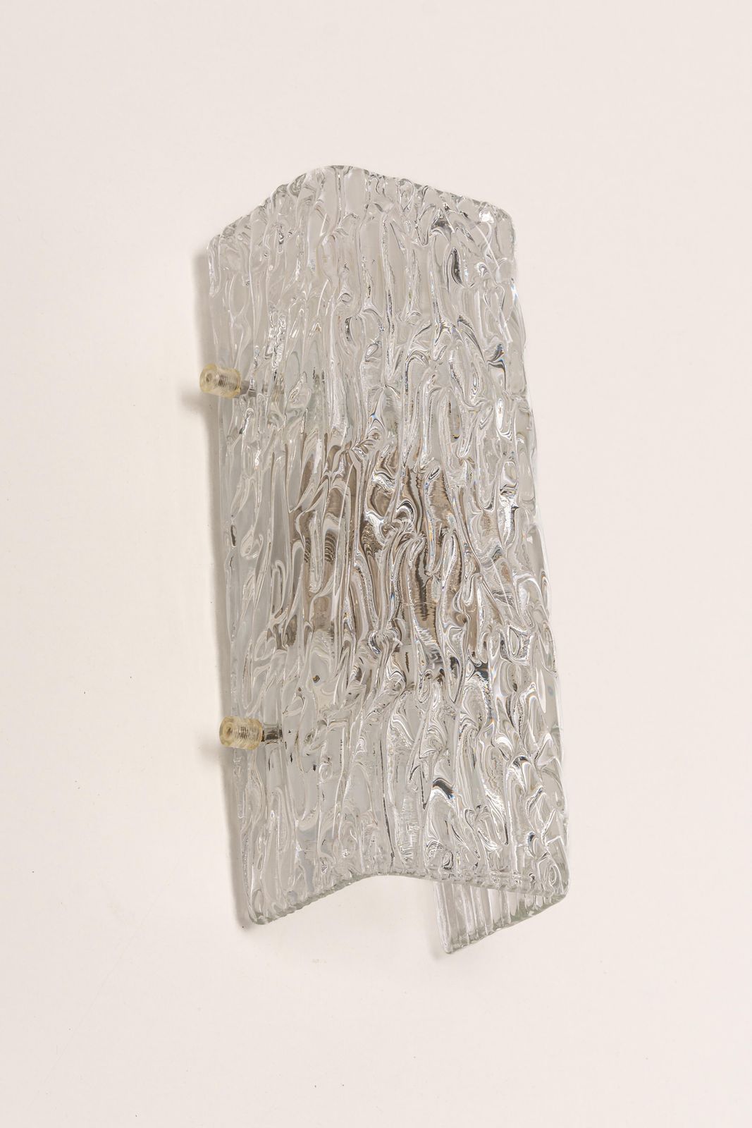 1 Of 2 Pairs Of Kalmar Sconces Glass Wall Lights, Austria, 1960s photo furniture