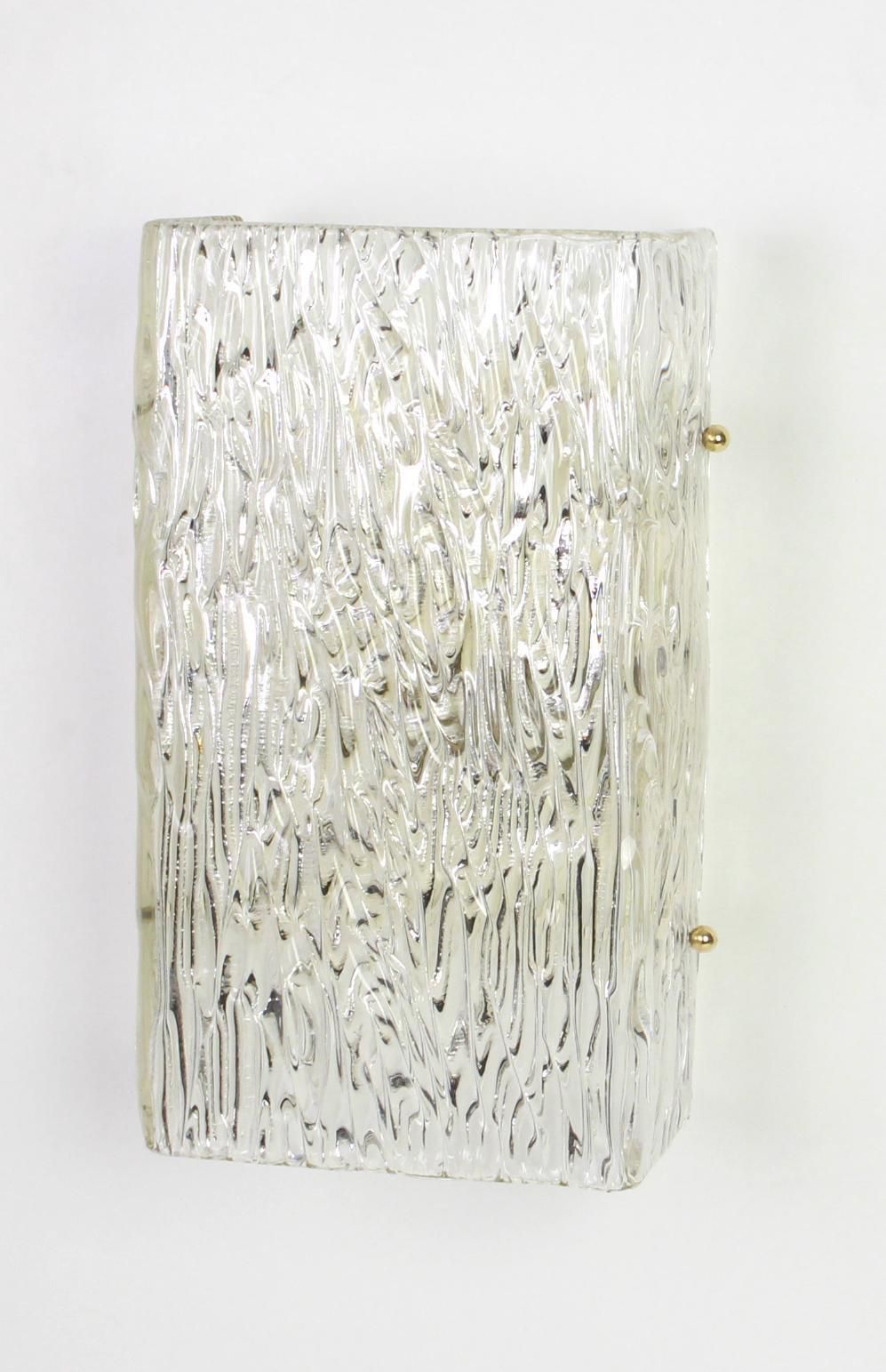 1 Of 2 Pairs Of Large Kalmar Sconces Wall Lights, Austria, 1960s photo for sale