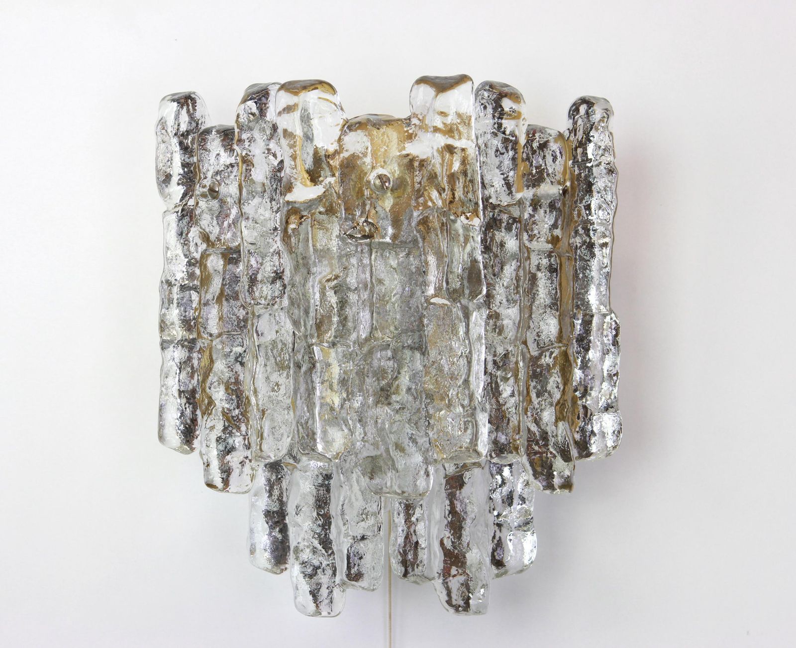 1 Of 3 Pairs Of Large Kalmar Sconces Wall Lights, Austria, 1960s photo for sale