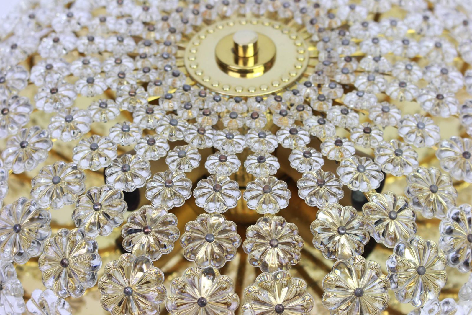 Stunning Flower Wall Sconce By Emil Stejnar, Austria, 1960s photo for sale