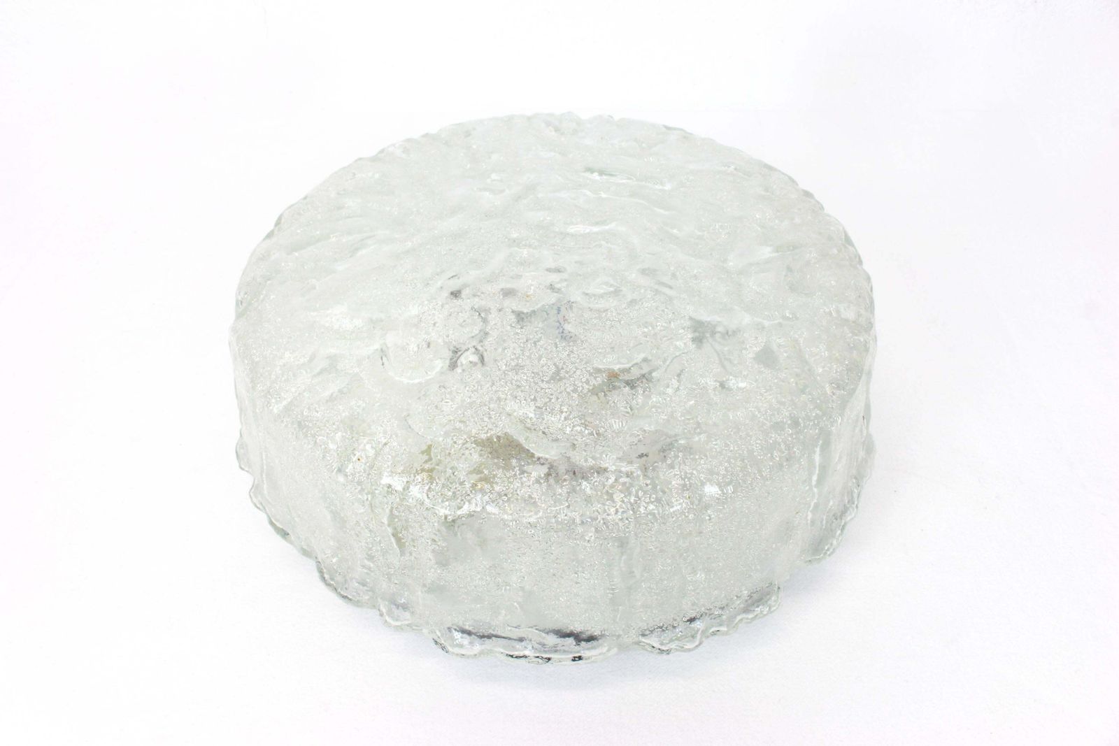 Round Murano Glass Flush Mount By Limburg, Germany, 1970s photo furniture