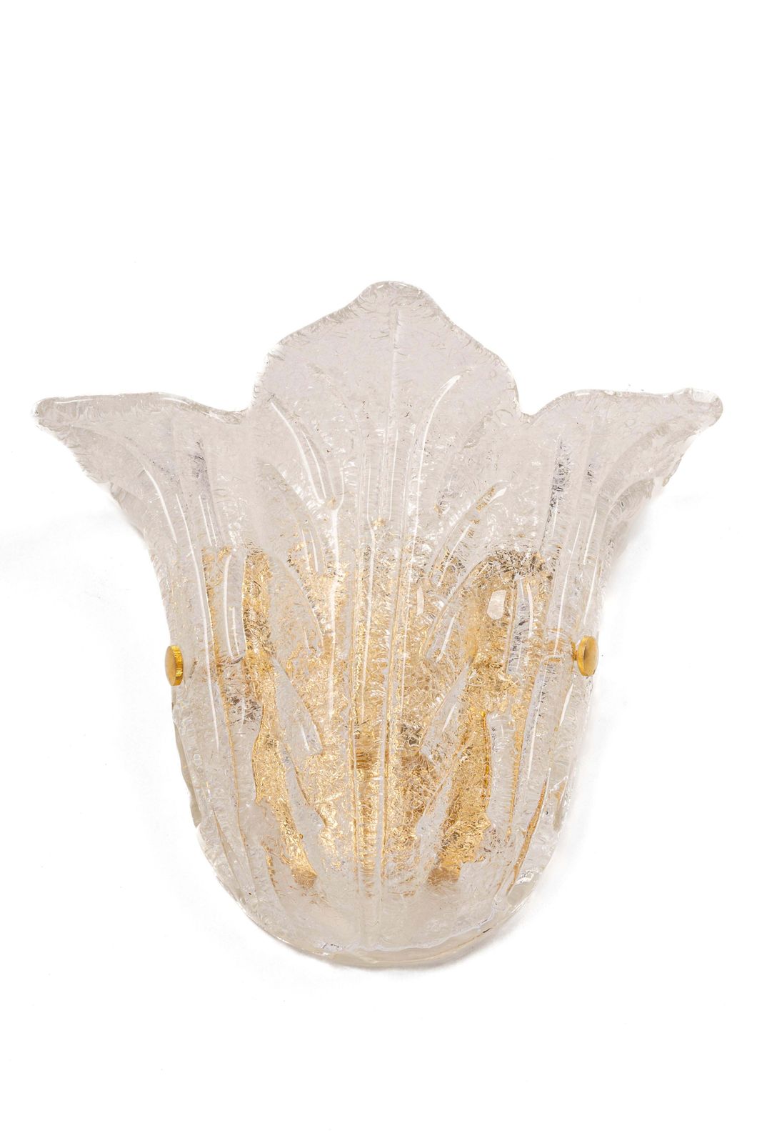 1 Of 10 Pairs Of Large Murano Glass Wall Sconce Venini Style, Italy, 1970s photo furniture