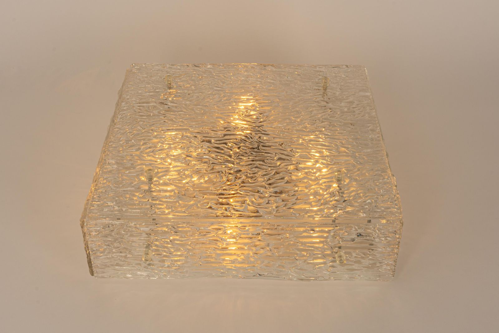 1 Of 3 Murano Glass Flushmount By Kalmar, Austria, 1960s photo furniture