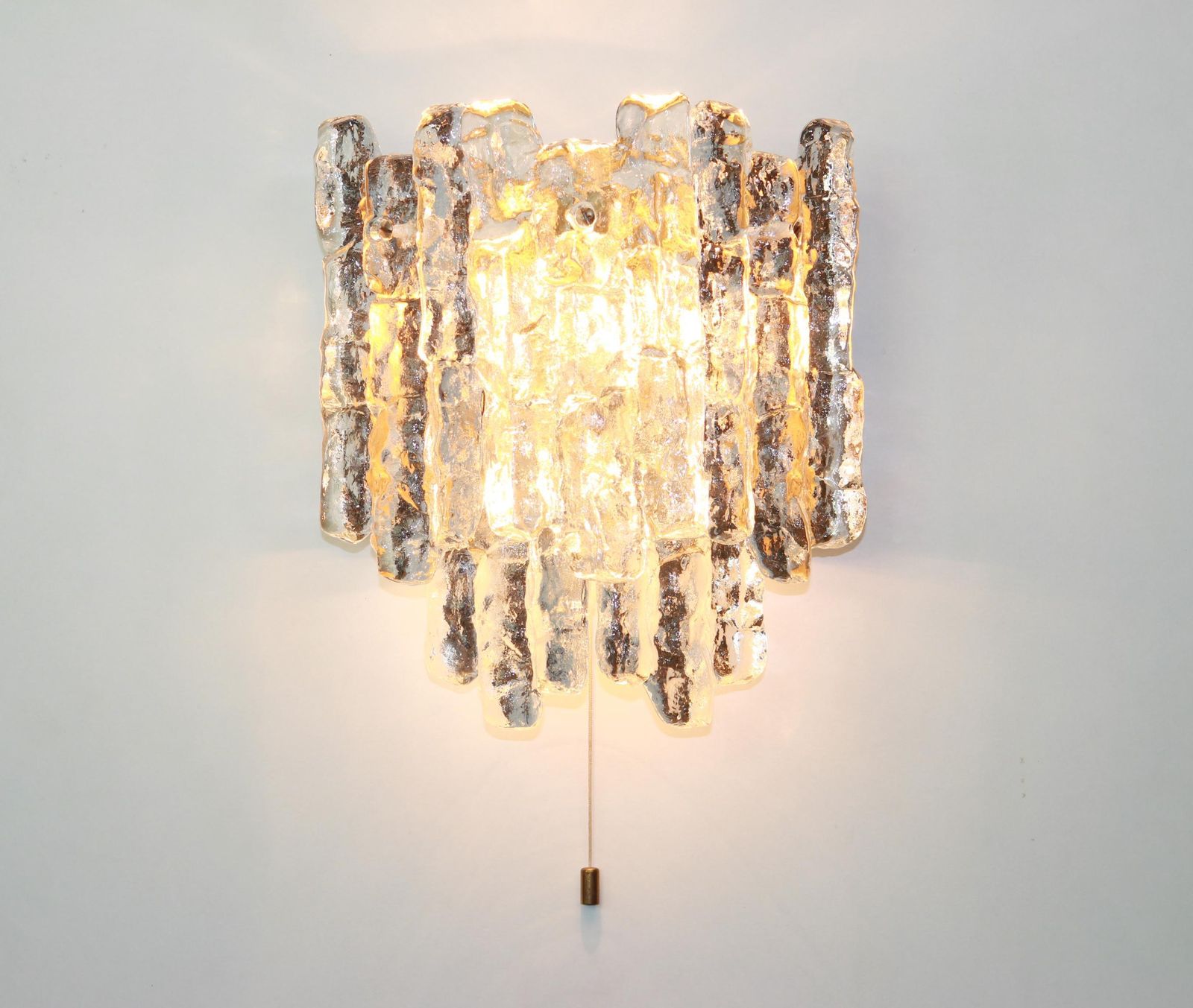 1 Of 3 Pairs Of Large Kalmar Sconces Wall Lights, Austria, 1960s photo vintage