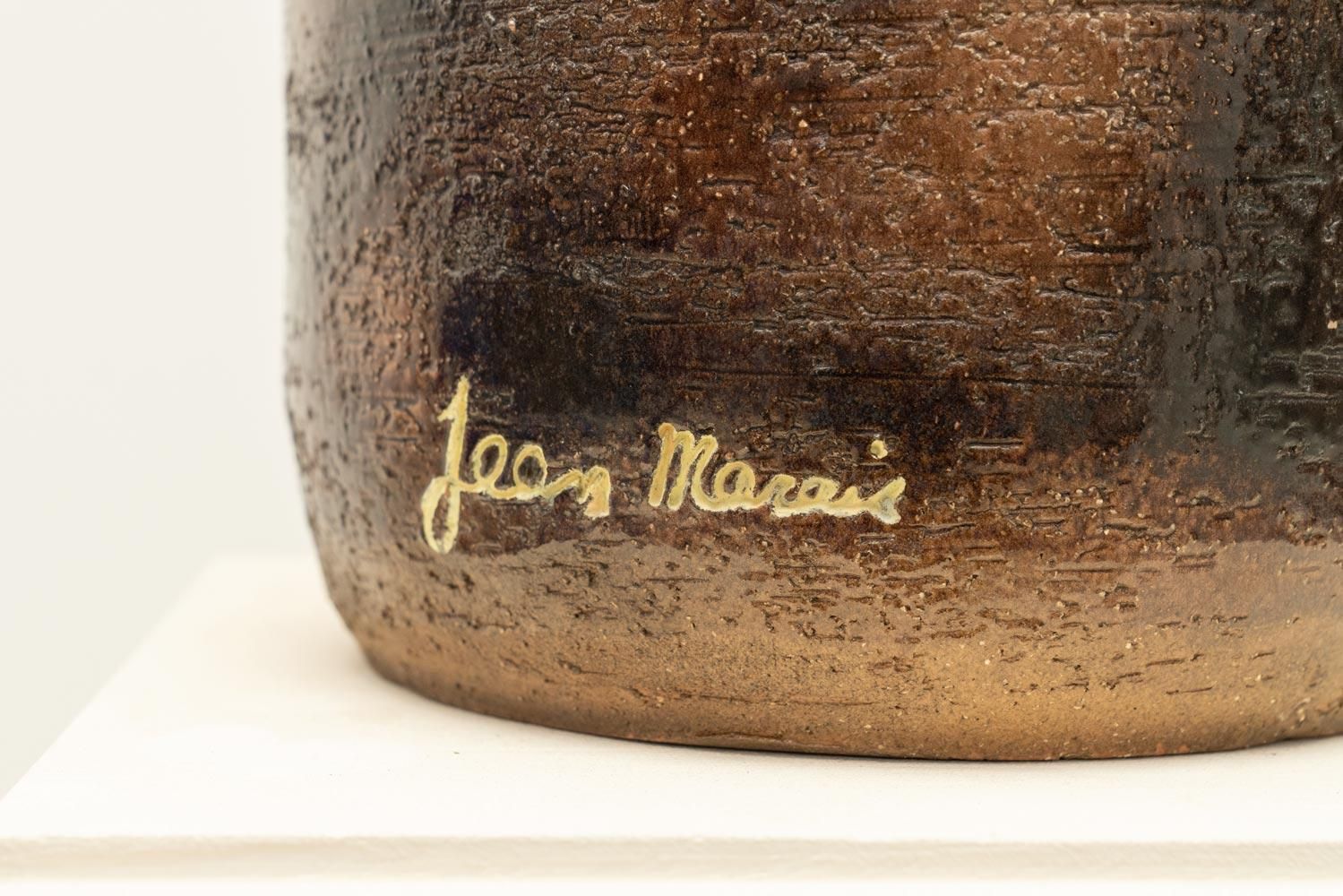 Huge Ceramic Vase By Jean Marais , 1960’s France photo for sale
