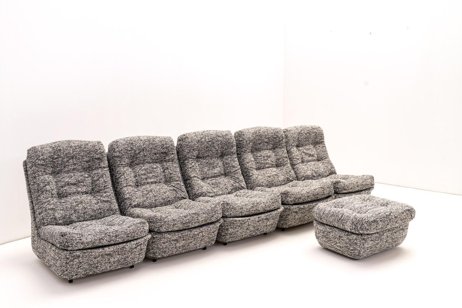photo furniture Orchidée Modular Lounge Chairs By Michel Cadestin For Airborne, France