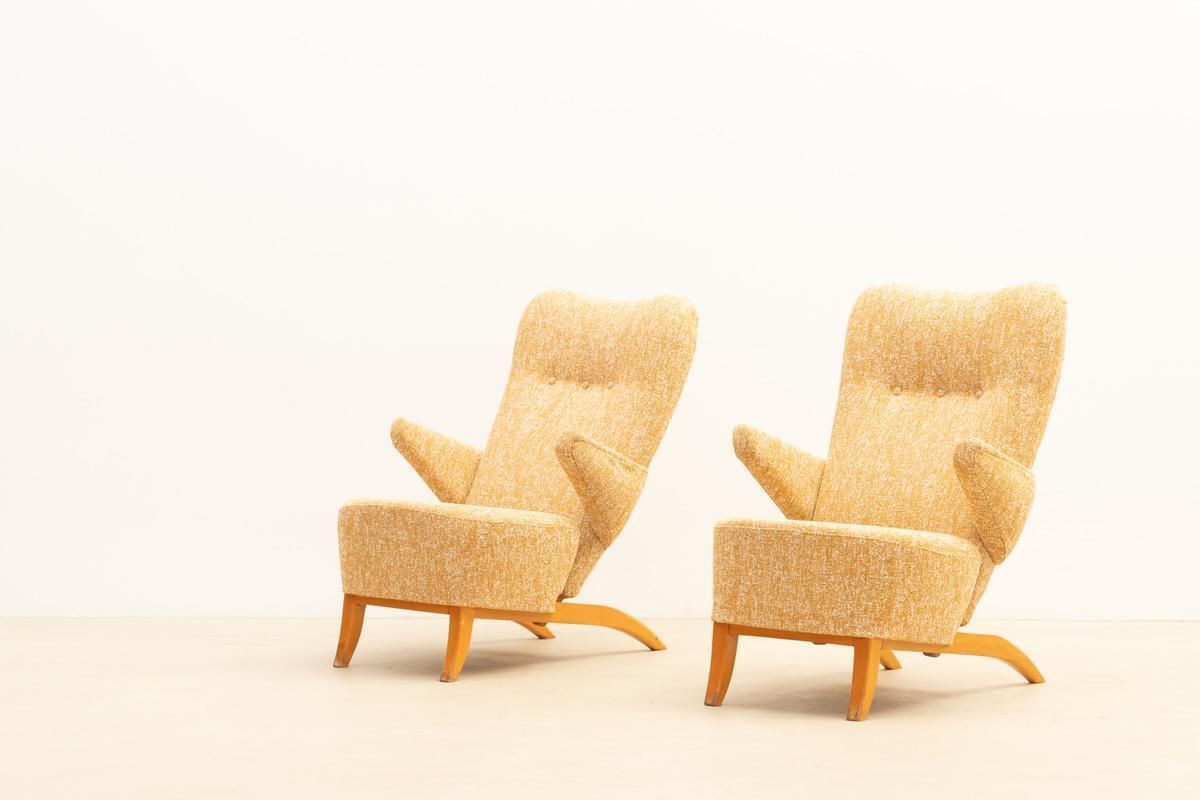 Pair Of Armchairs Penguin By Theo Ruth For Artifort photo furniture