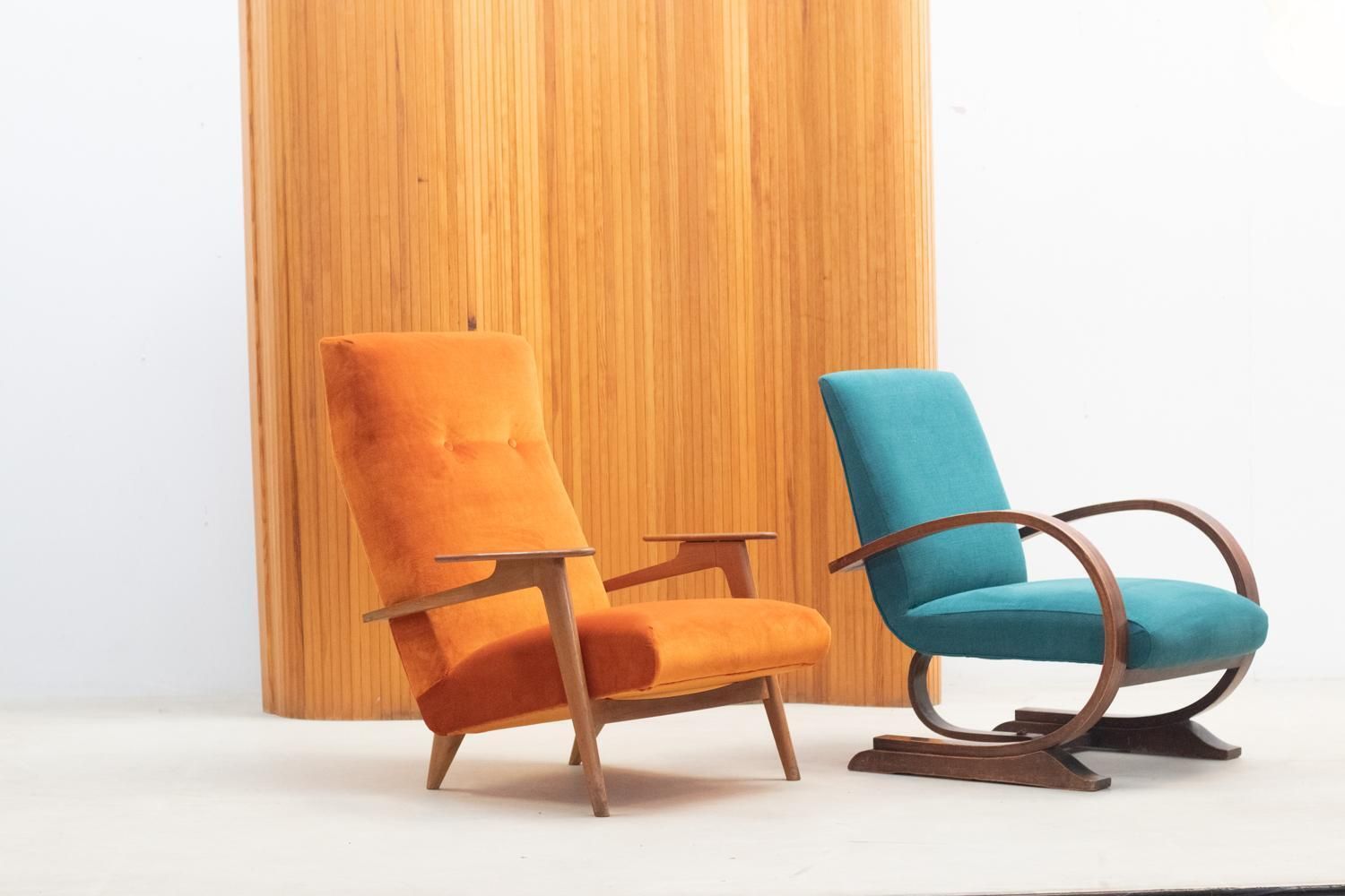 Art Deco Armchair, 1960s France photo vintage