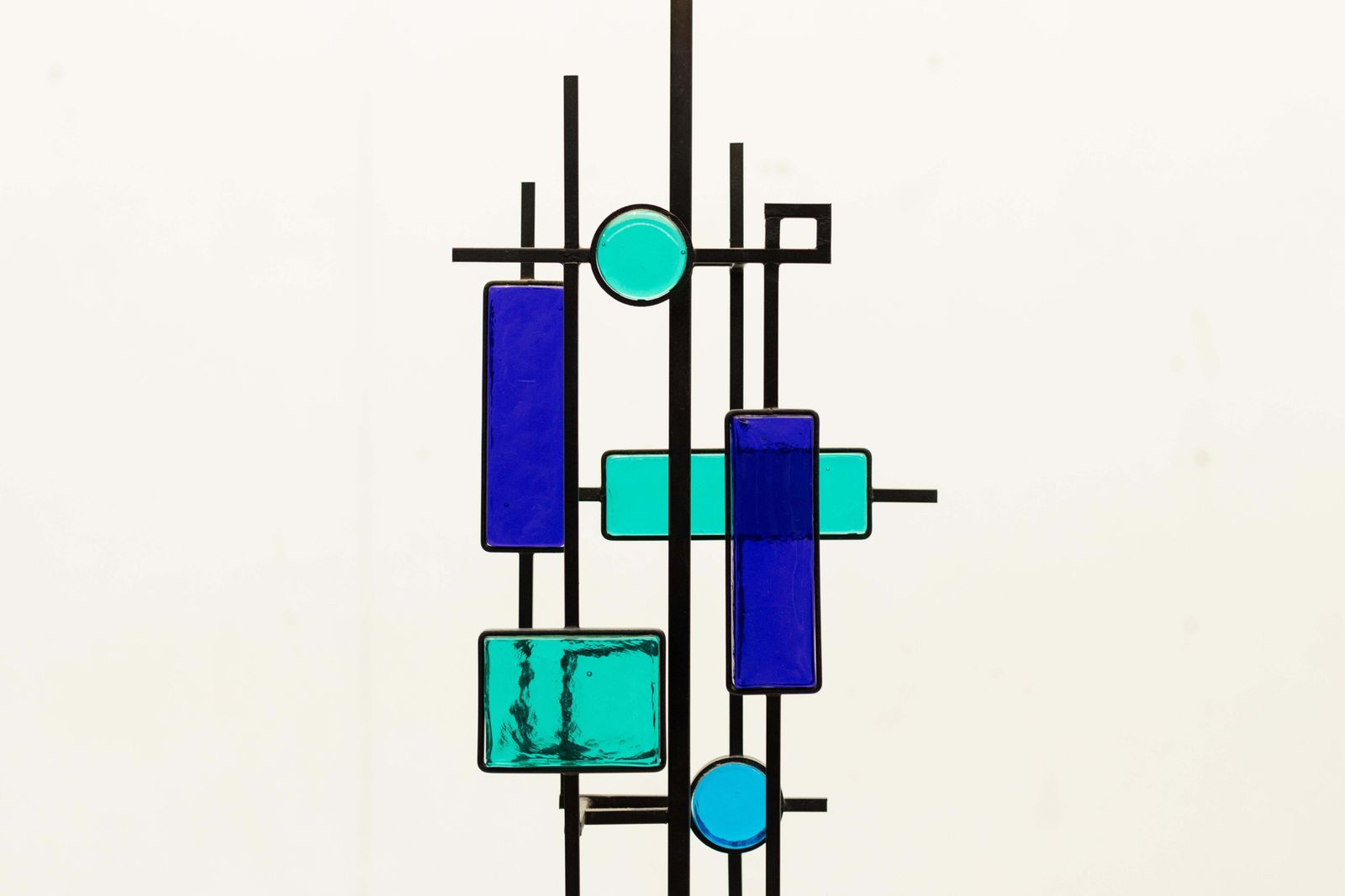 photo vinterior Glass Table Lamp By Svend Aage Holm Sørensen For Holm Sørensen & Co, 1960s