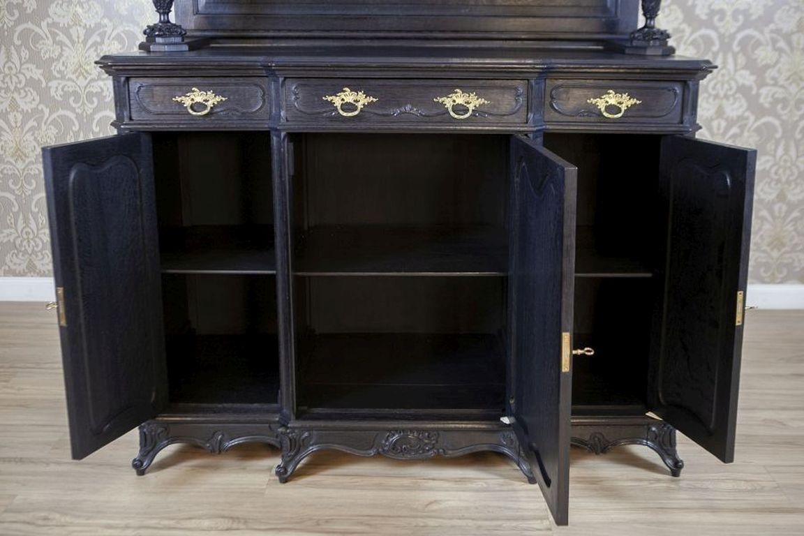 Oak Cabinet In The Rococo Revival Style From The Early 20th Century photo buy