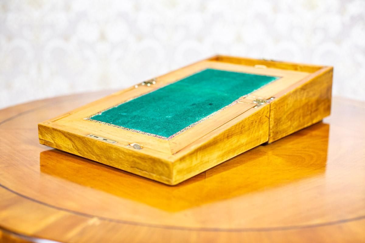 photo buy 19th Century Pine Lap Desk Inlaid With Mother Of Pearl