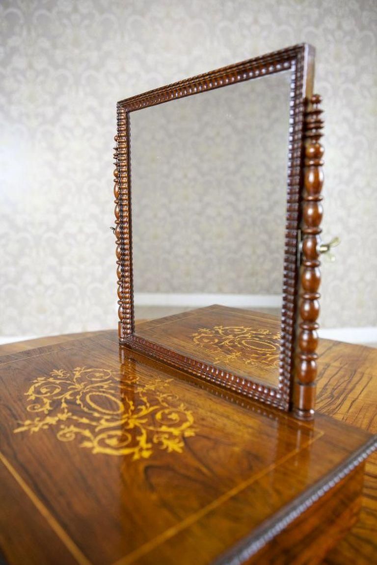 Portable, Inlaid Rosewood Dressing Table From The 1910 1920s photo 1376.0