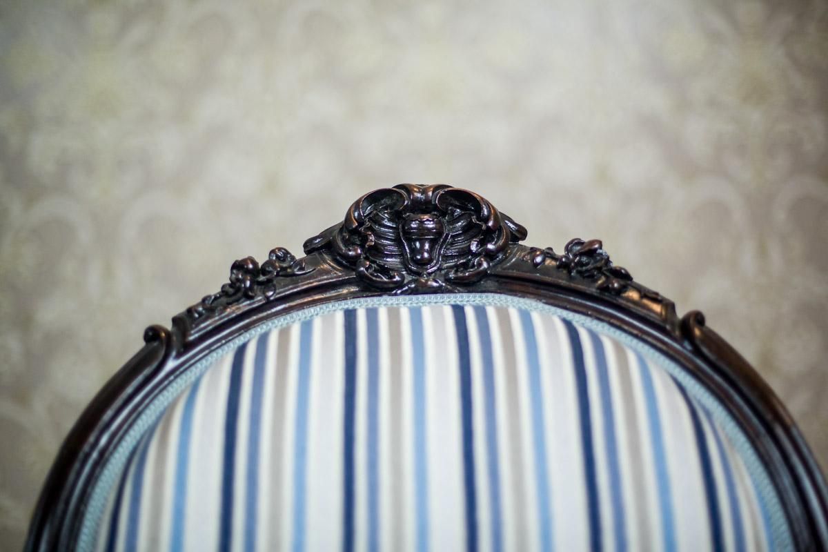 19th Century Louis Philippe Style Mahogany Armchair photo vinterior