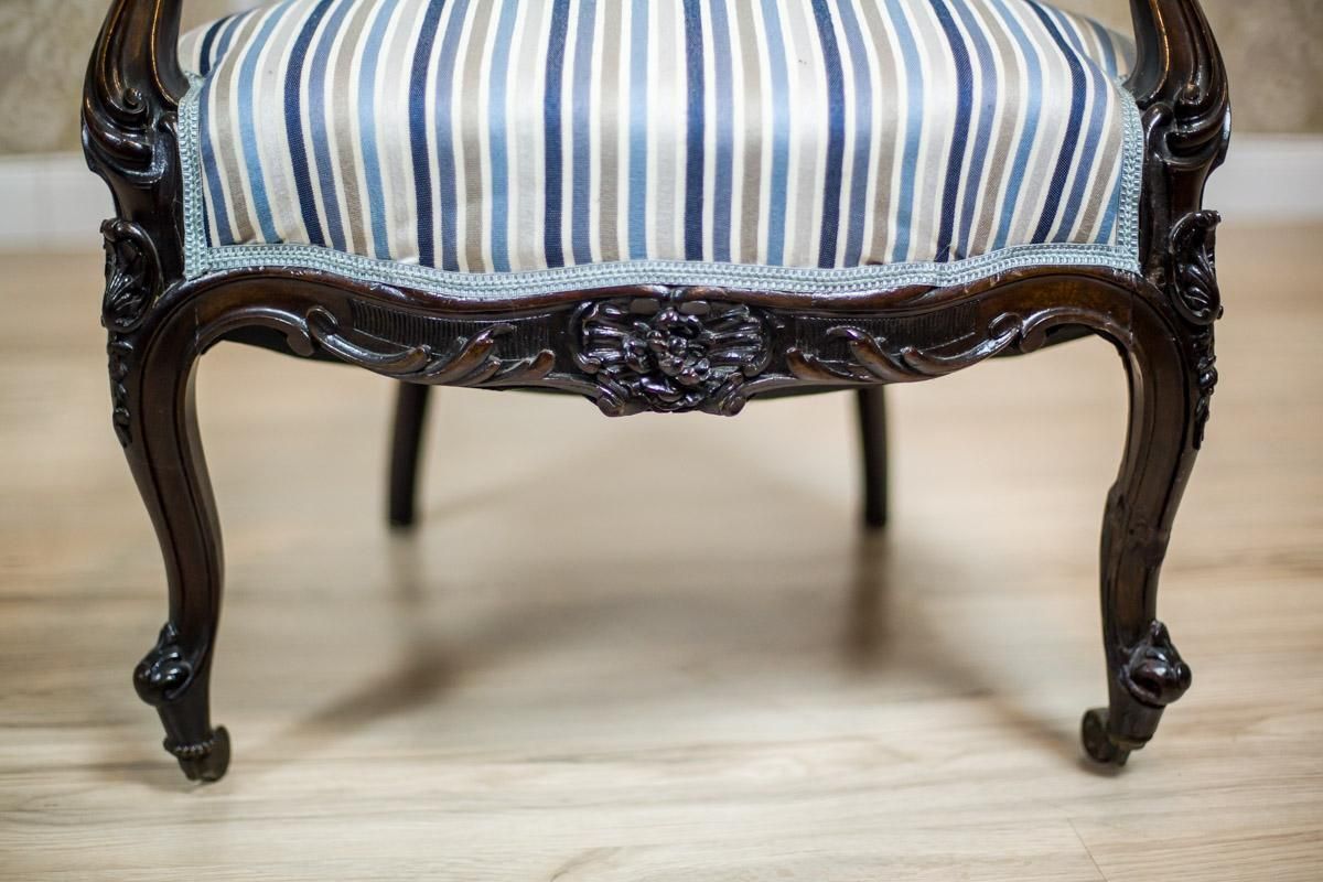 19th Century Louis Philippe Style Mahogany Armchair photo buy