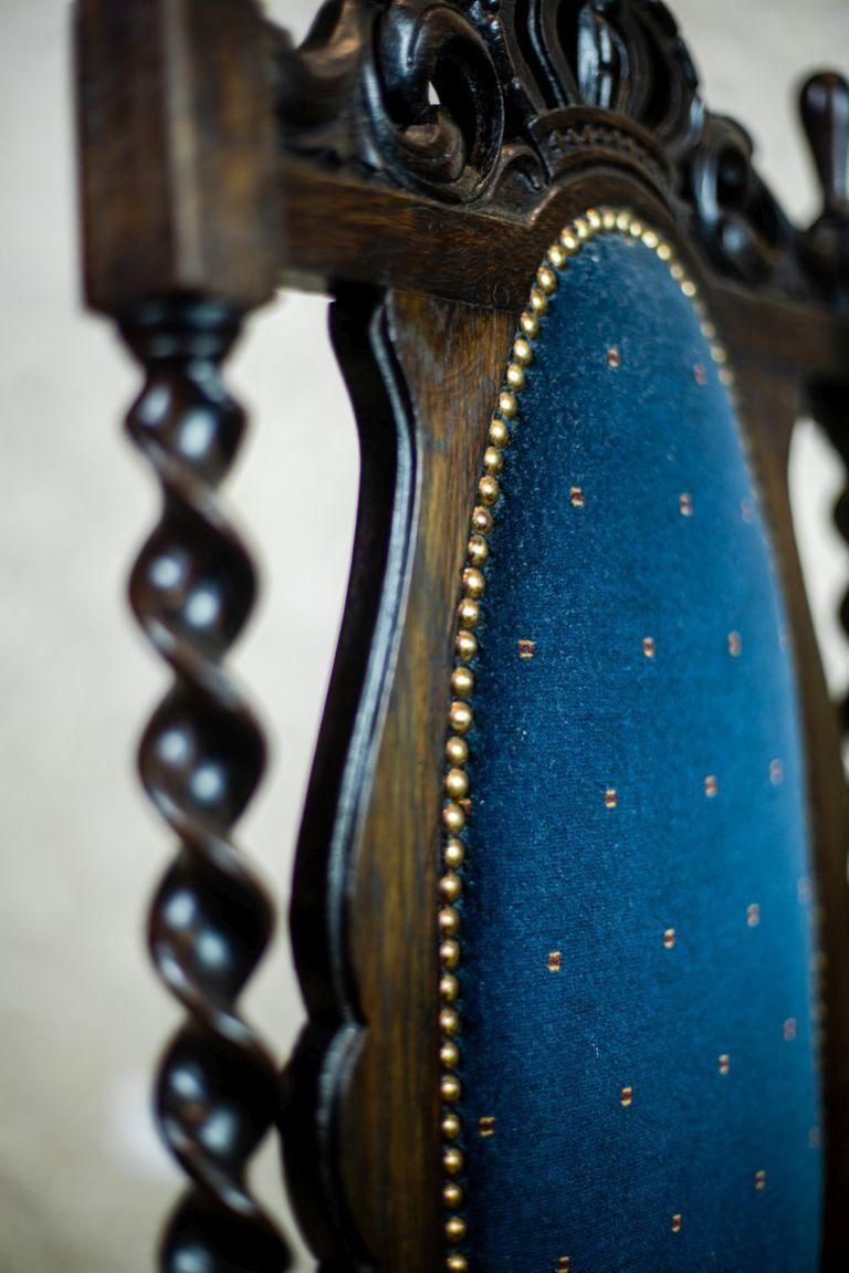 photo furniture Pair Of 20th Century Eclectic Carved Armchairs