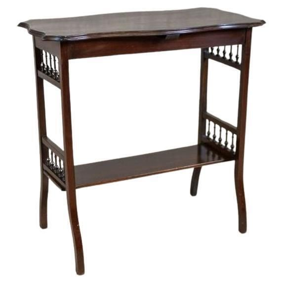 Rosewood Side Table From The Early 20th Century Finished In Shellac
