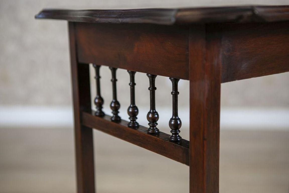 Rosewood Side Table From The Early 20th Century Finished In Shellac photo vintage