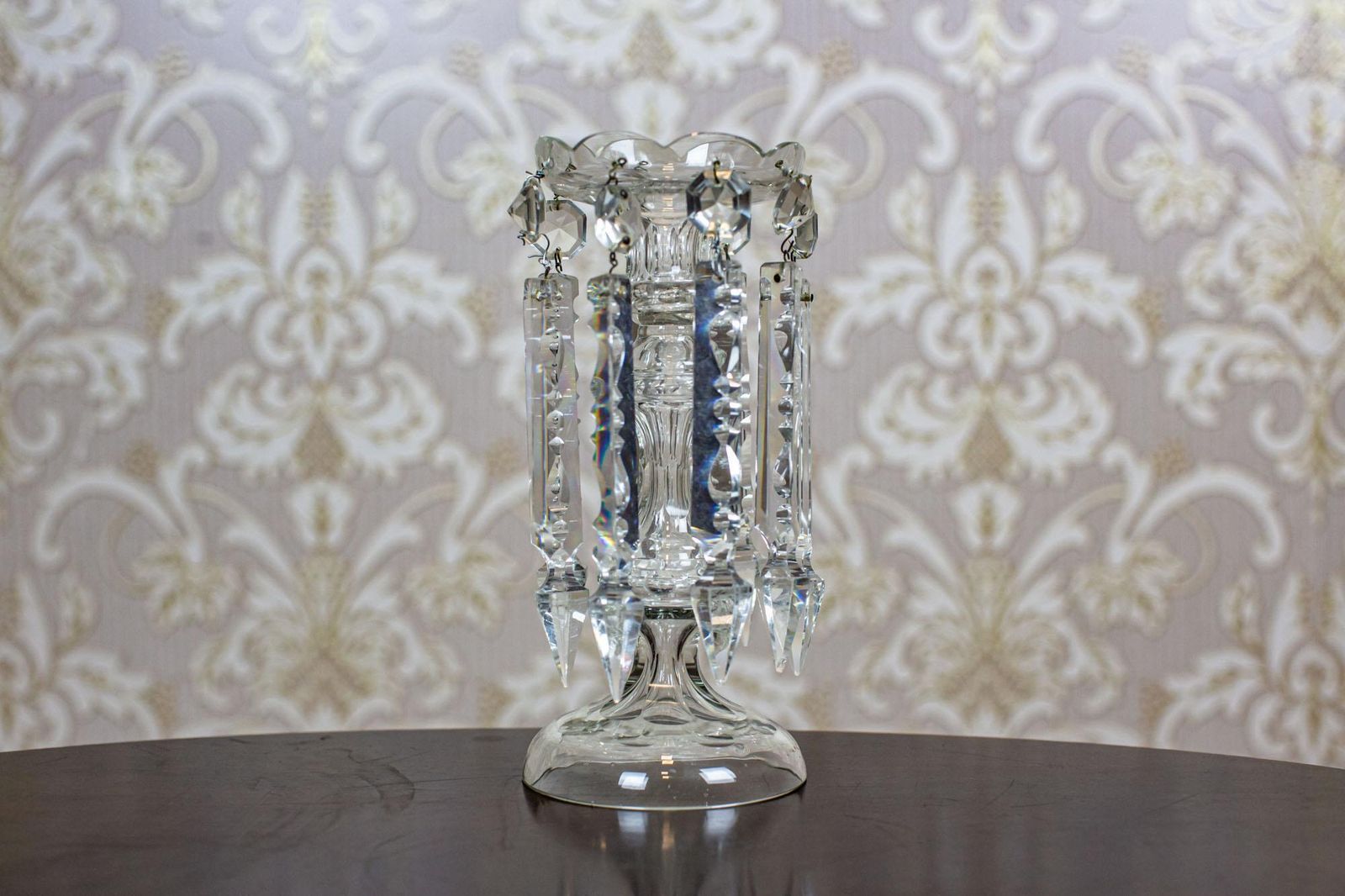 Crystal Candelabra From The Early 20th Century photo furniture