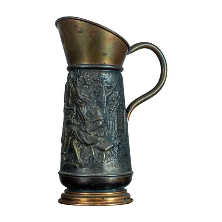 20th Century Copper Watering Can Pitcher