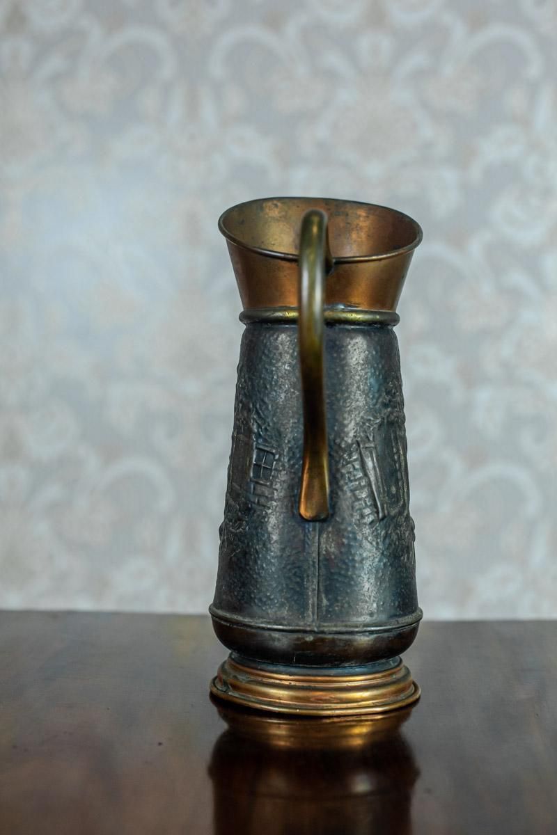 20th Century Copper Watering Can Pitcher photo for sale