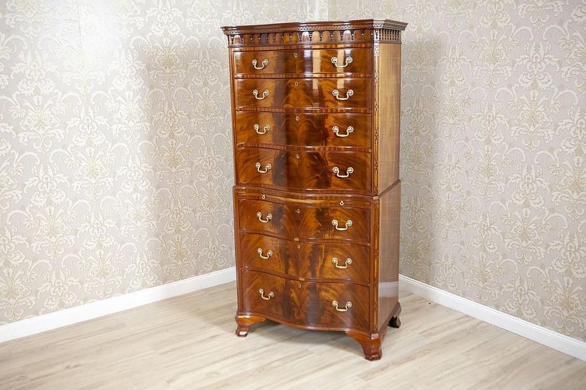Chiffonier / Dresser From The Mid 19th Century Finished With Shellac photo for sale